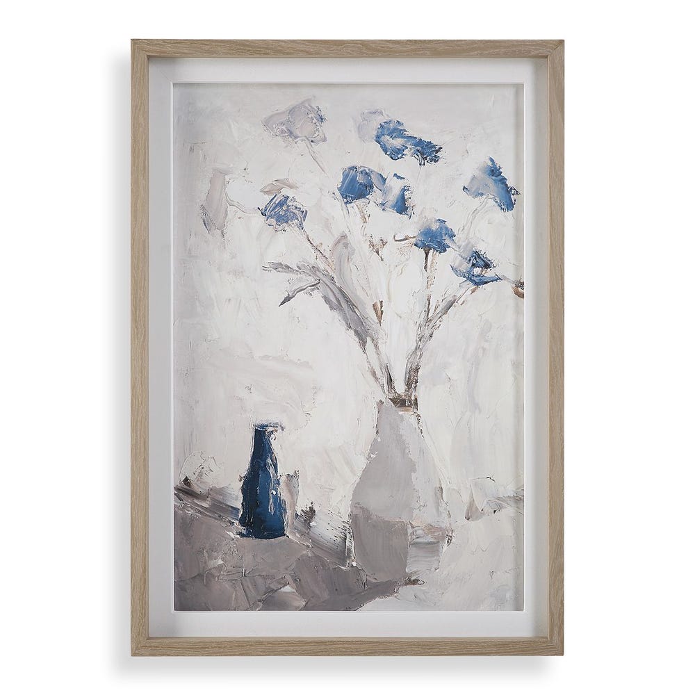 Blue Flowers Art