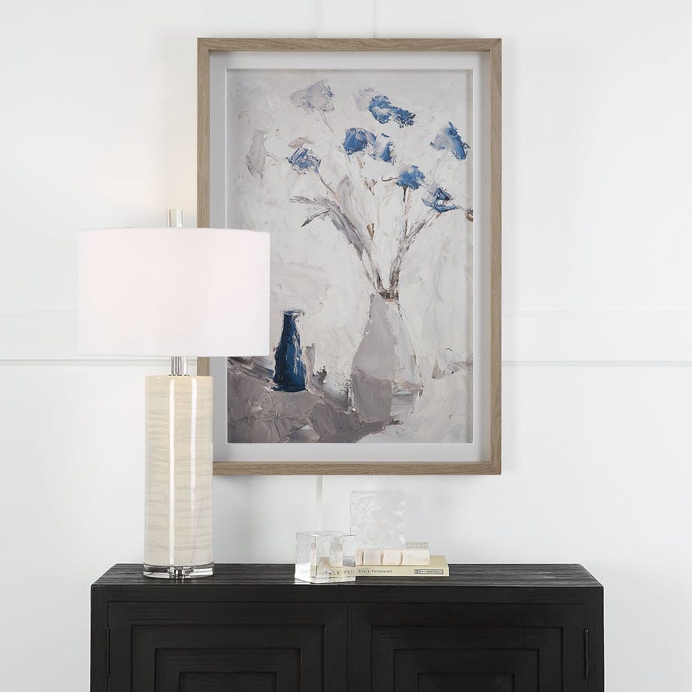 Blue Flowers Art