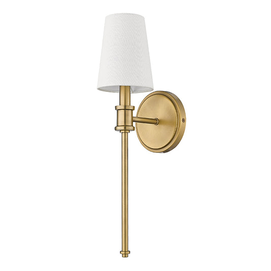 Raven Vintage Brass Sconce