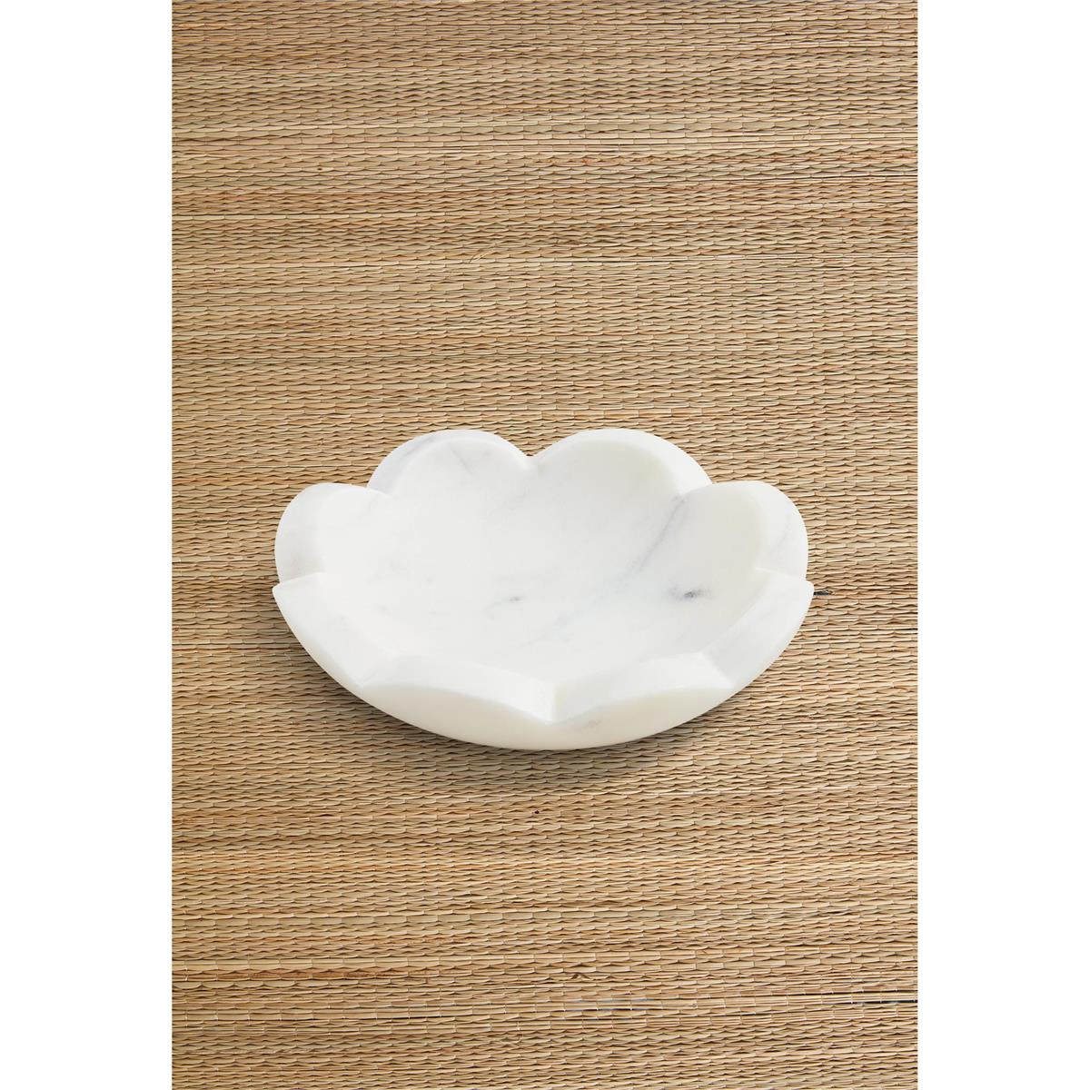 Marble Scallop Bowl