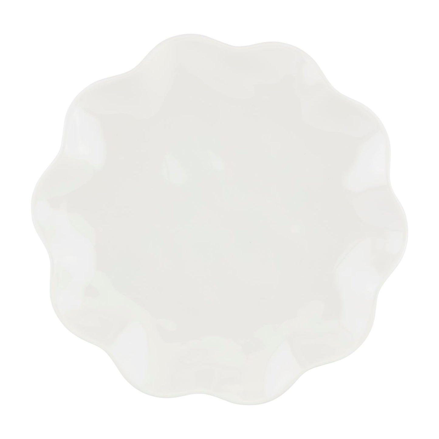 Ruffle Melamine Plate