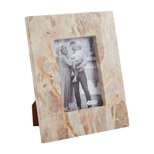 5x7 Tan Marble Frame