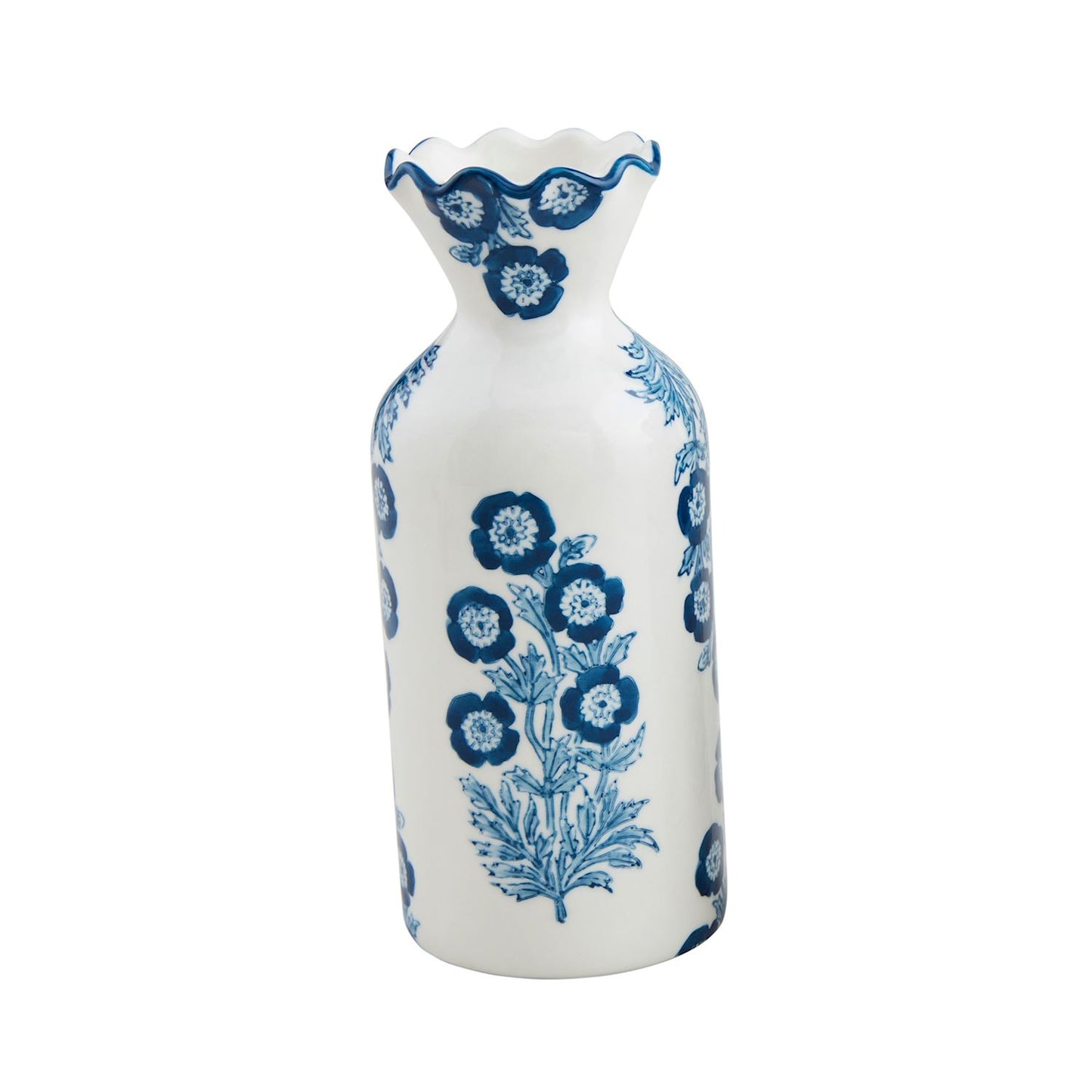 Blooms Block Print Bud Vase