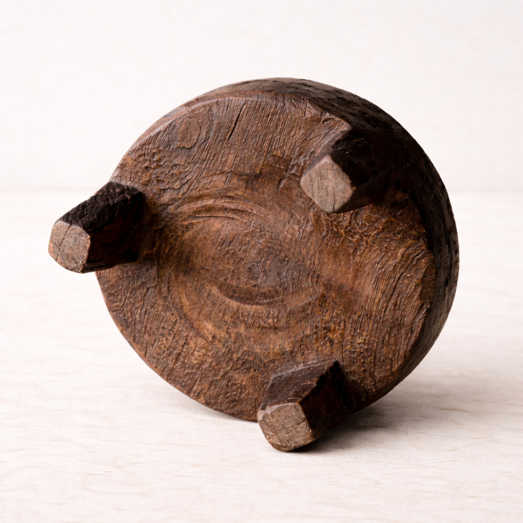 Vintage Inspired Wooden Bowl Riser