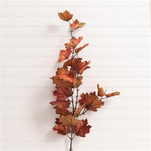 Spray - Gold, Orange Maple Leaves