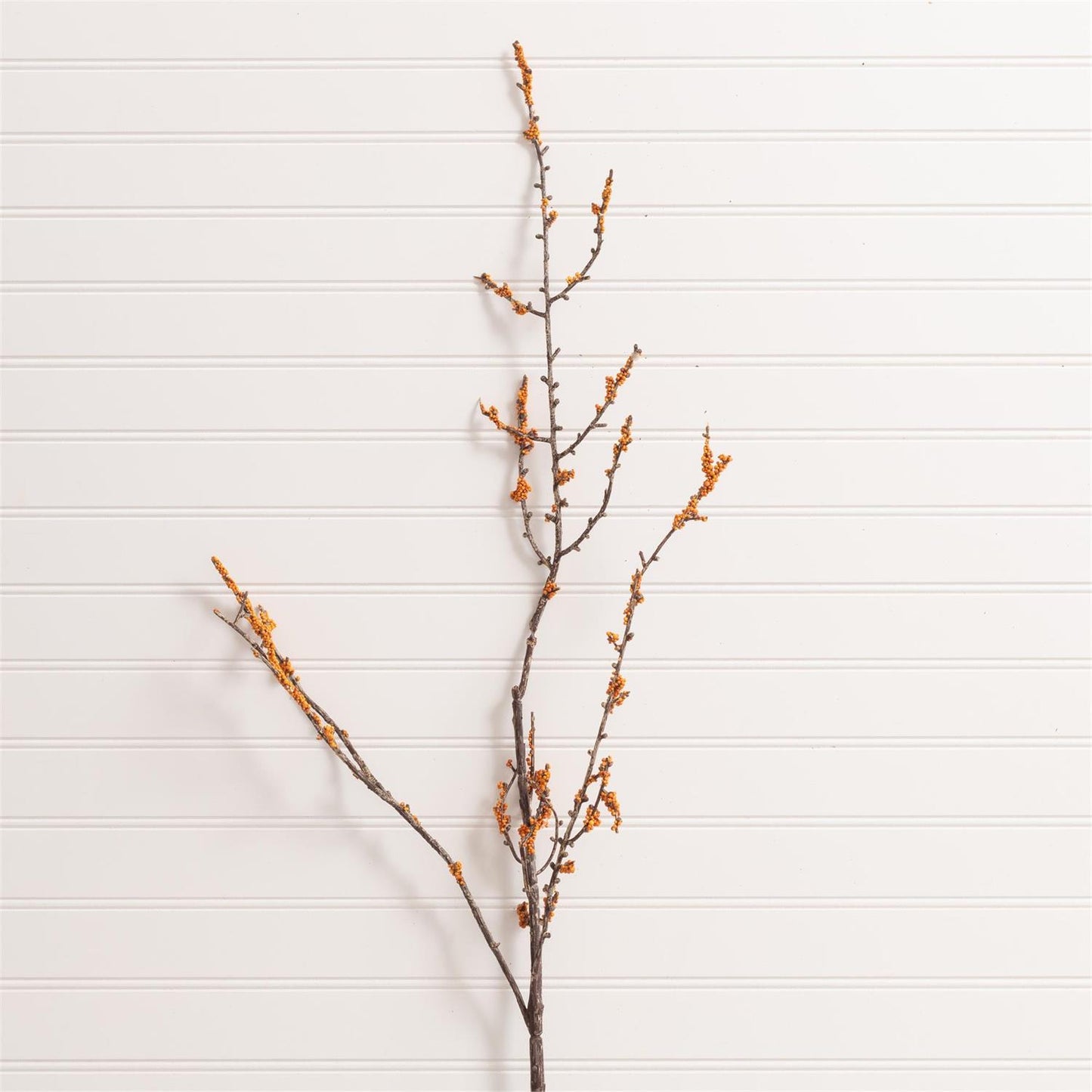 Spray-Mini Cluster Orange Berries