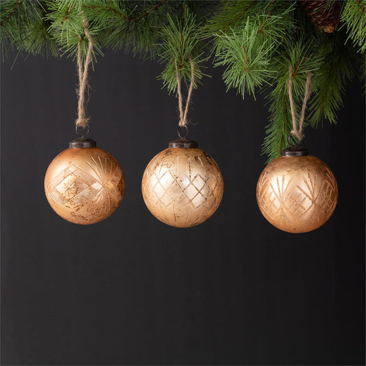 4" Rose Gold Ornament