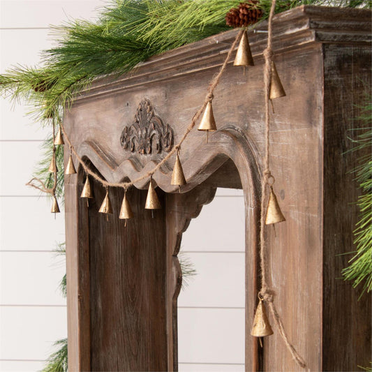 Gold Mini Bell Garland