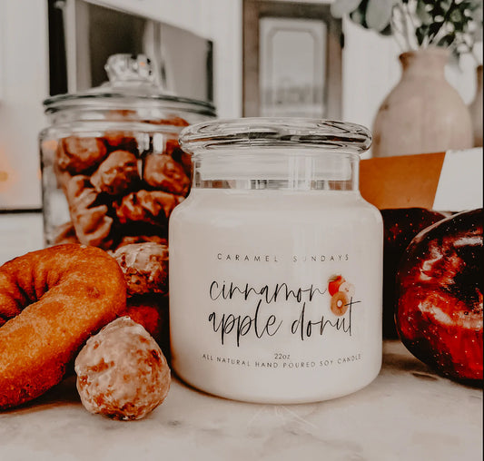 22 oz Cinnamon Apple Donut