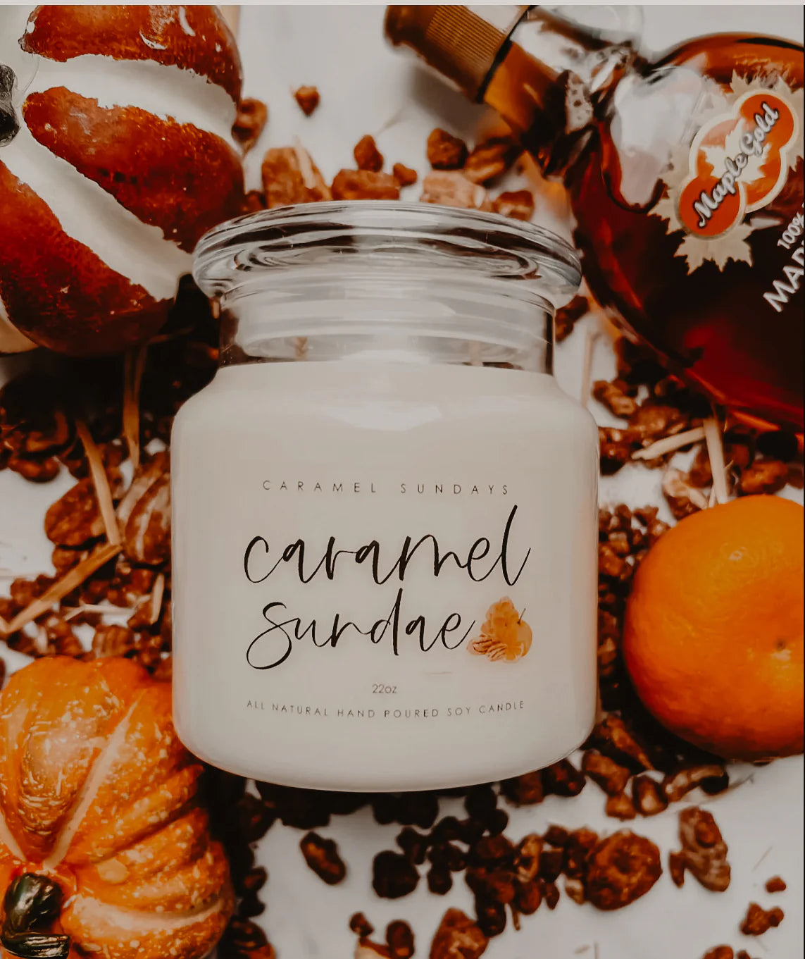 2 Wick Caramel Sundae