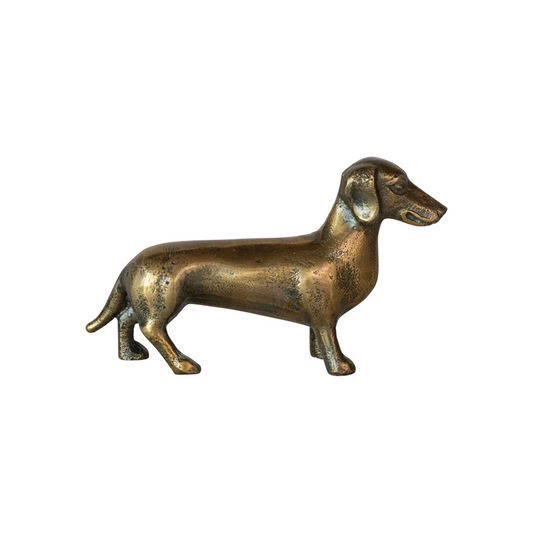 Cast Aluminum Dachsund