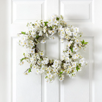 24” Cherry Blossom Wreath