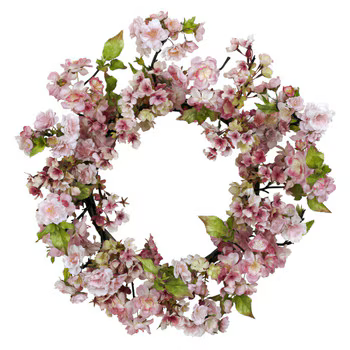 24” Cherry Blossom Wreath