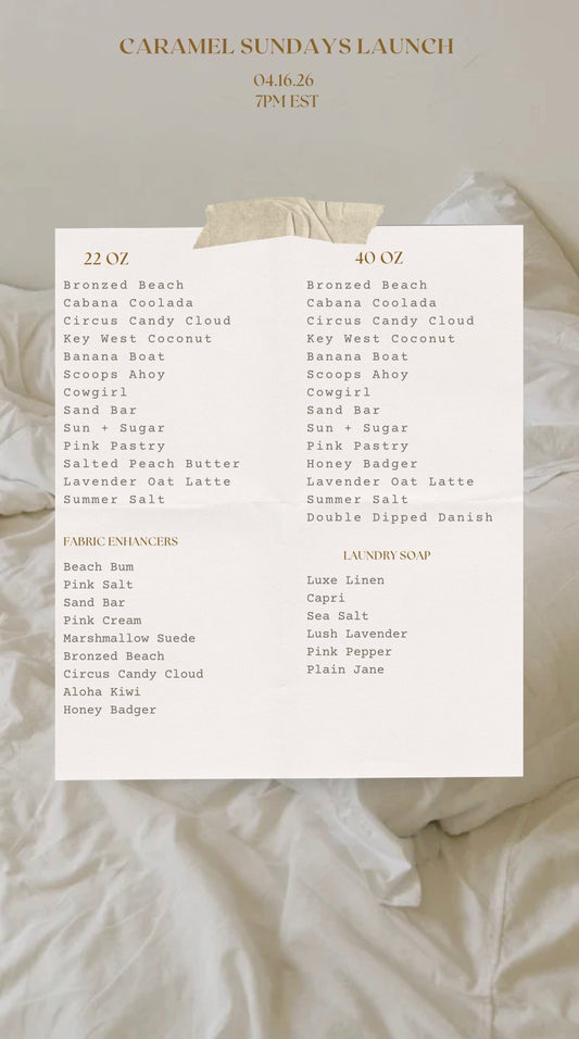 Caramel Sundays Launch