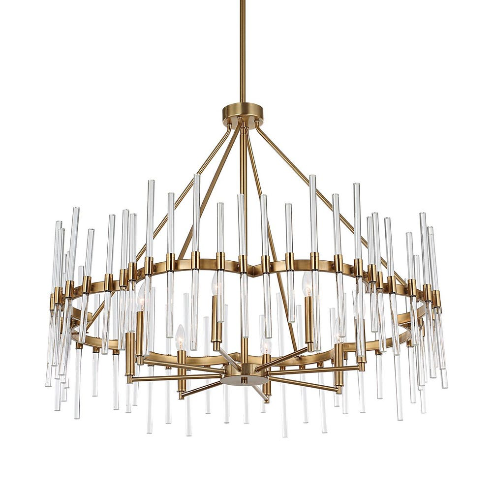 Crystal Stick Chandelier