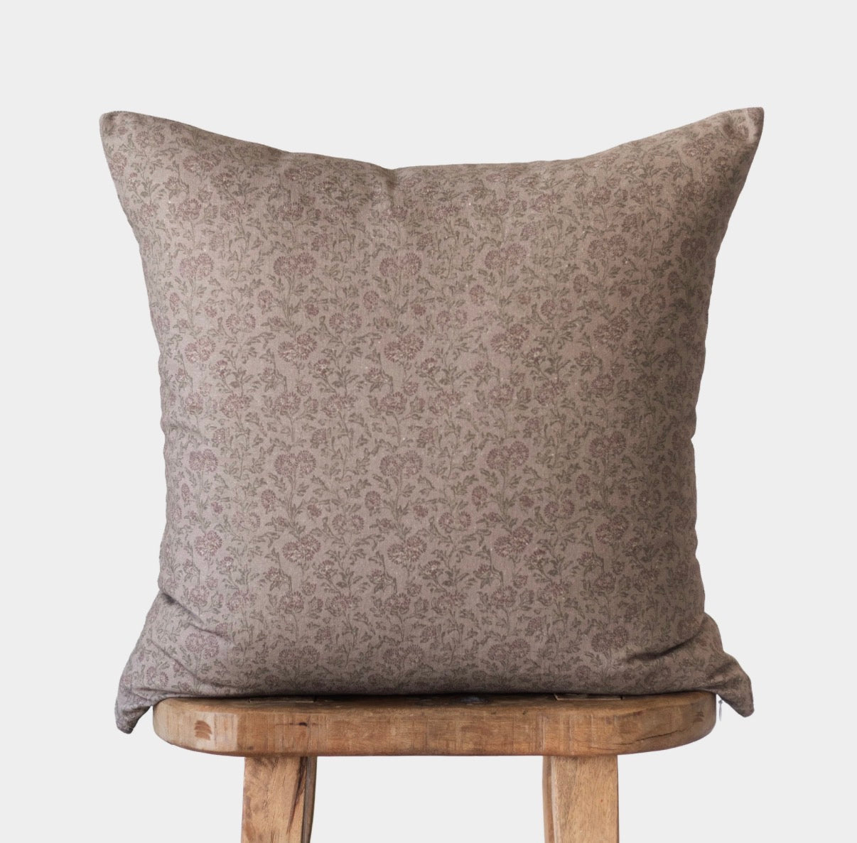 Leighton in Mauve Pillow Cover-26”