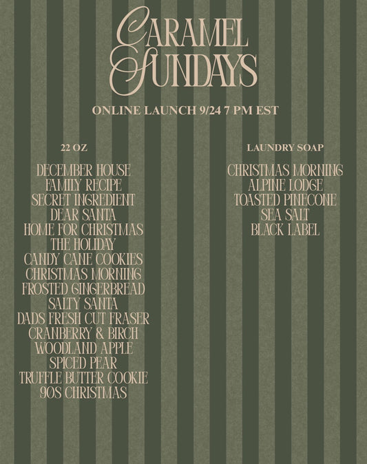 Caramel Sundays Launch
