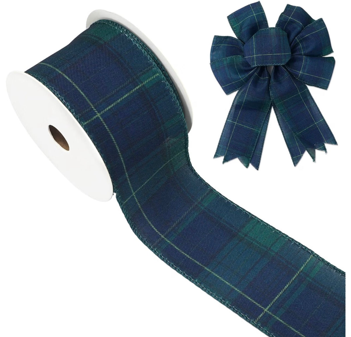 Tartan Plaid Ribbon 2.5”