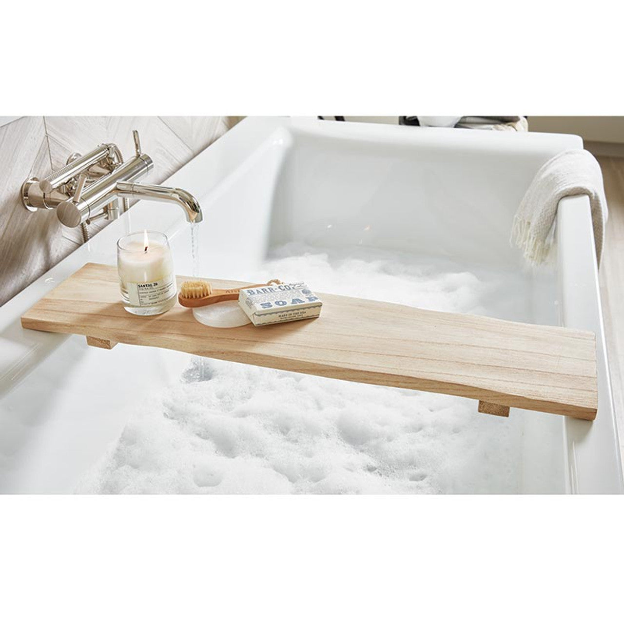 Wood Bath Board-Natural