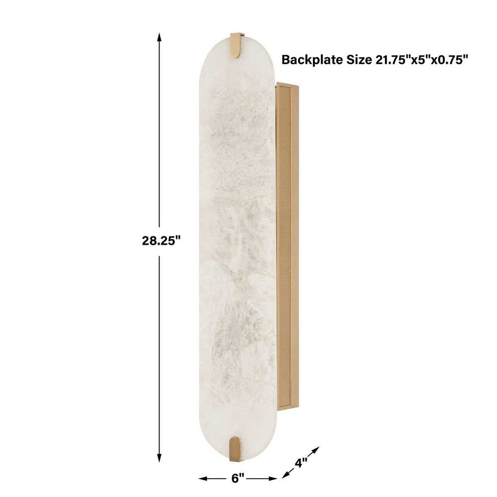 Lustrous 3 Lt Sconce