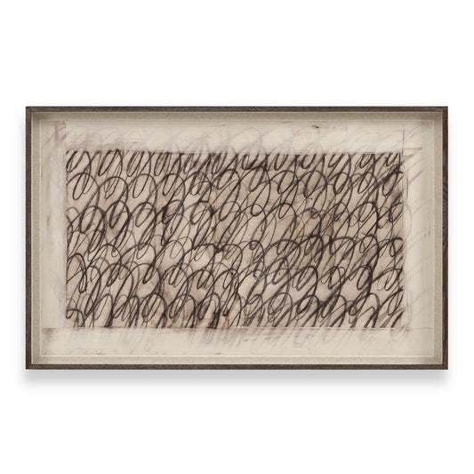 Cursive Framed Print