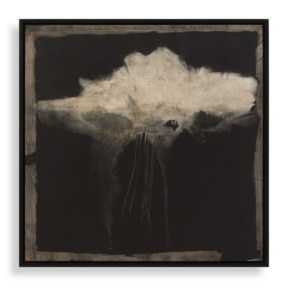 Midnight Cloud Framed Canvas