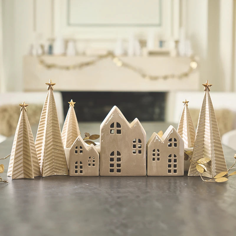Ceramic Tree + Star
