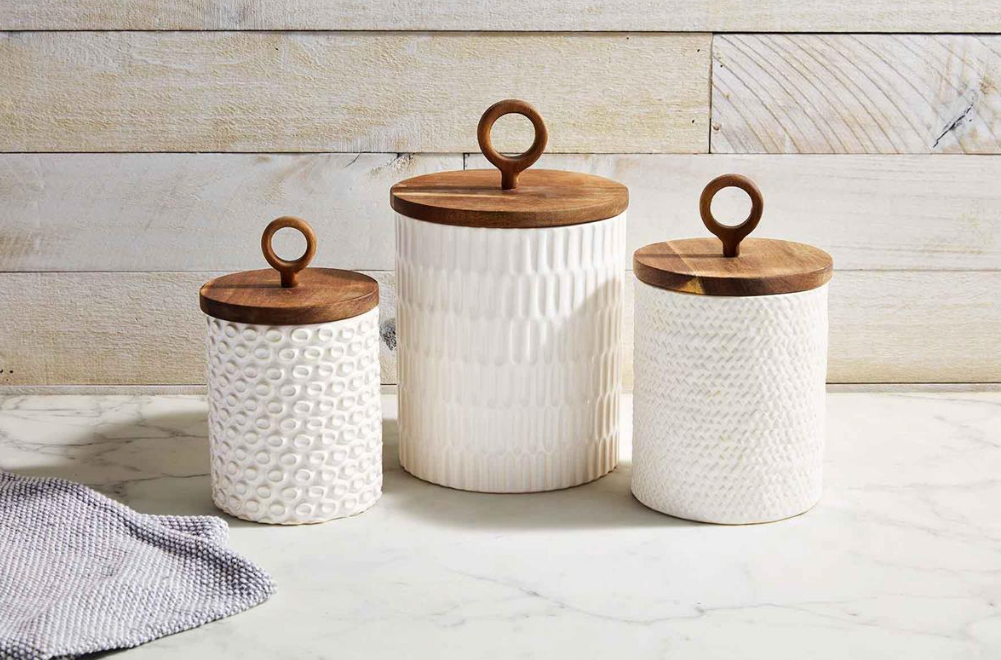 Stoneware Canister