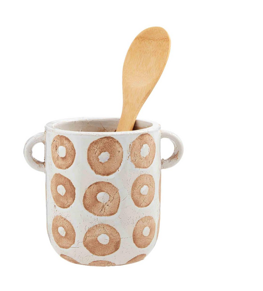 Dotted Utensil Holder