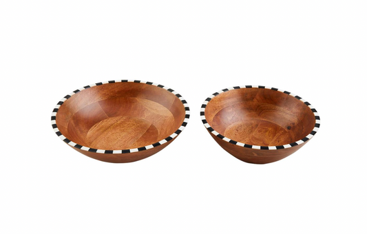 Checkered Salad Bowl