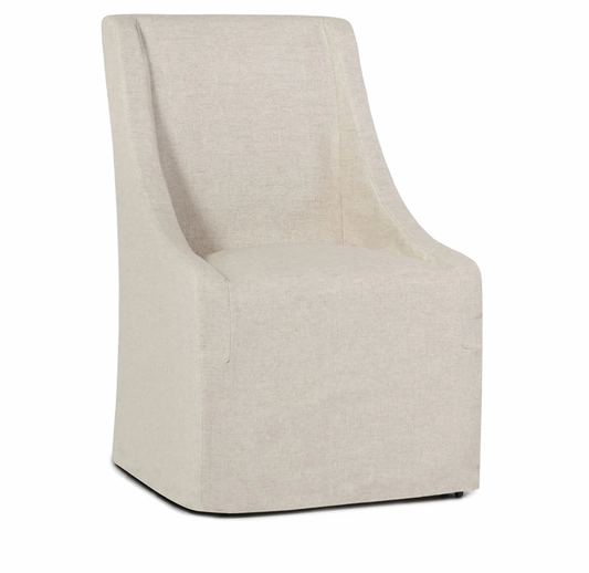 Warwick Upholstered Rolling Chair