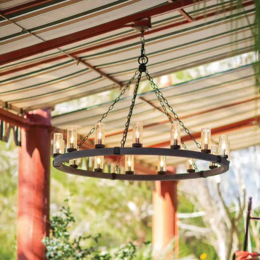 Sawyer Large Single Tier Chandelier