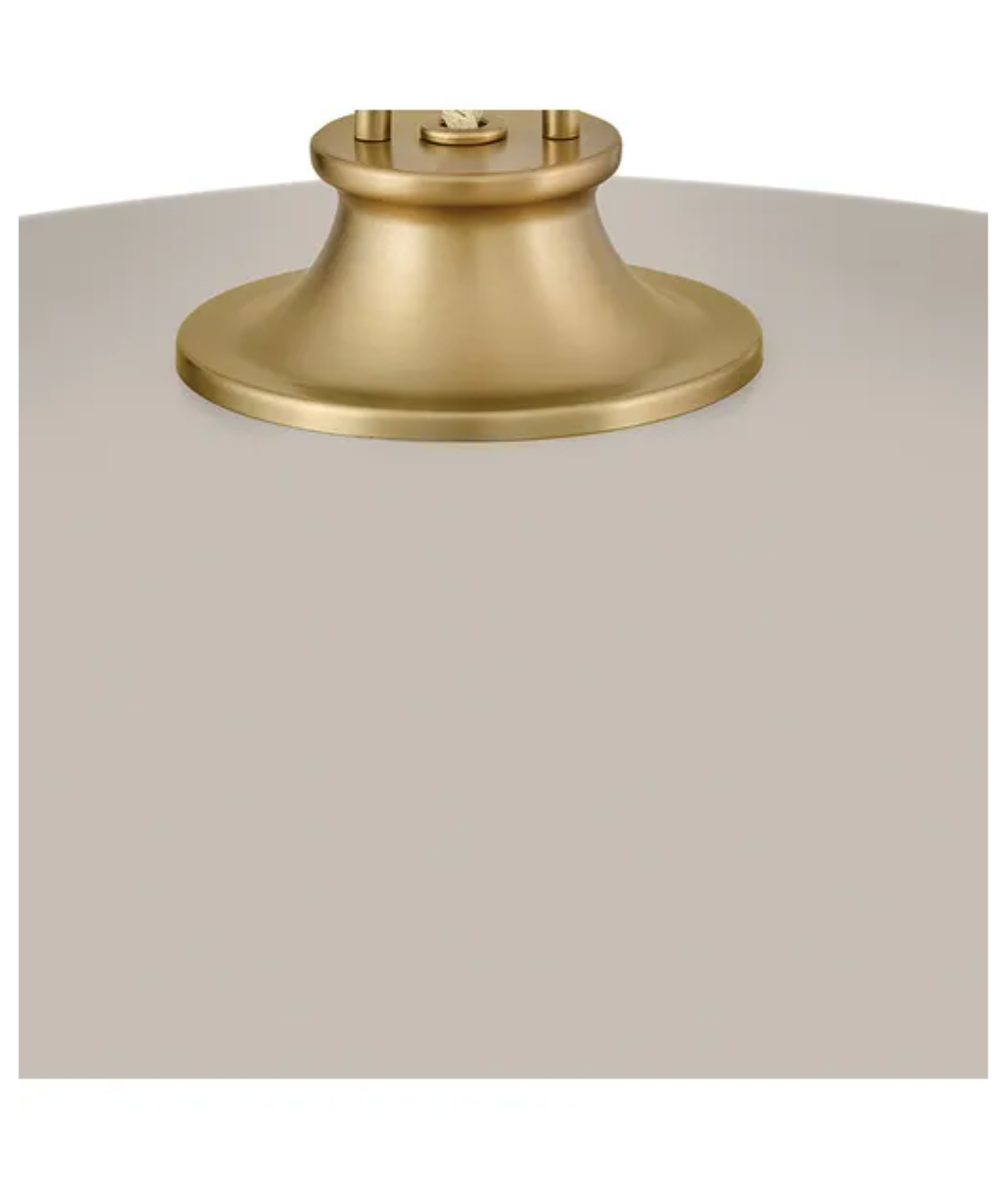 Sadie Taupe Pendant