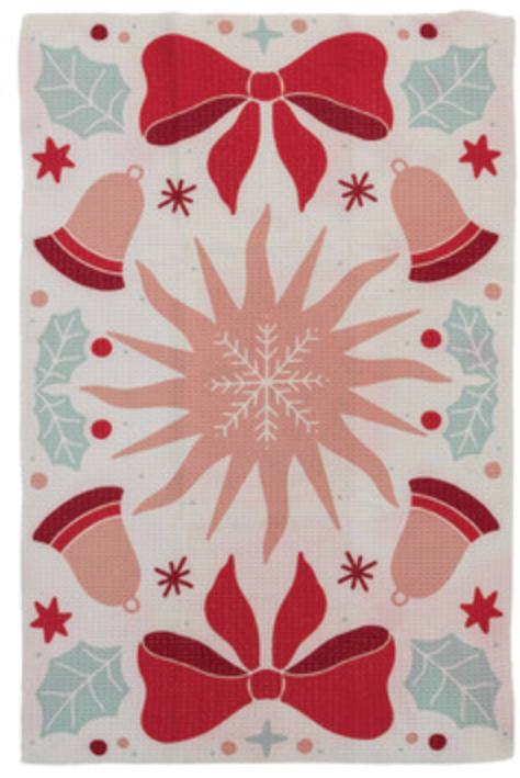 Holiday Microfibre Tea Towel
