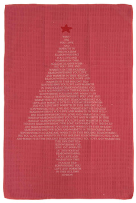 Holiday Microfibre Tea Towel