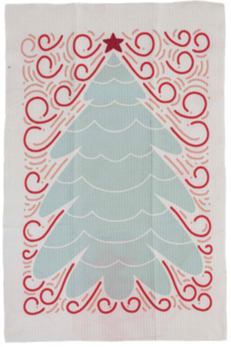 Holiday Microfibre Tea Towel