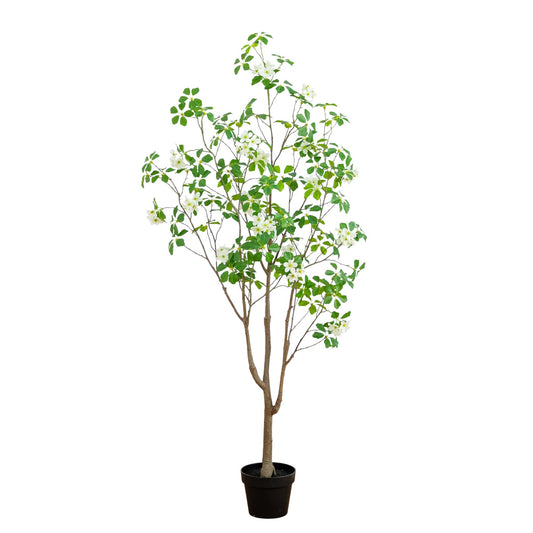 5ft Artificial Dogwood Tree