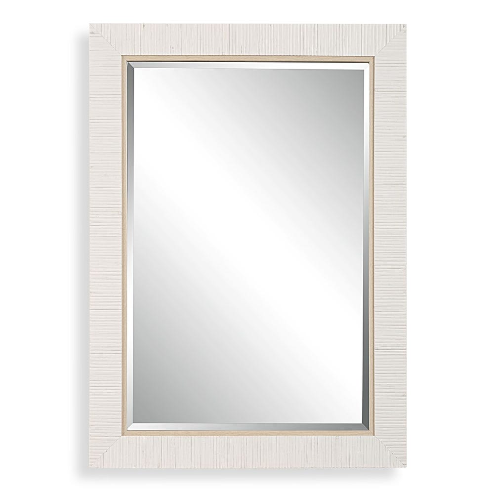 The Coast Mirror in White