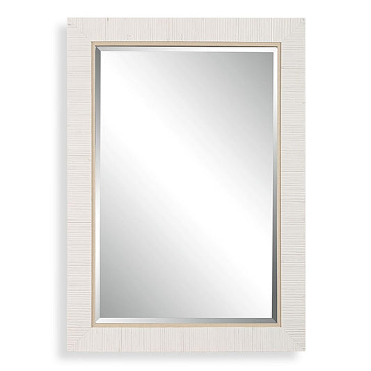 The Coast Mirror in White
