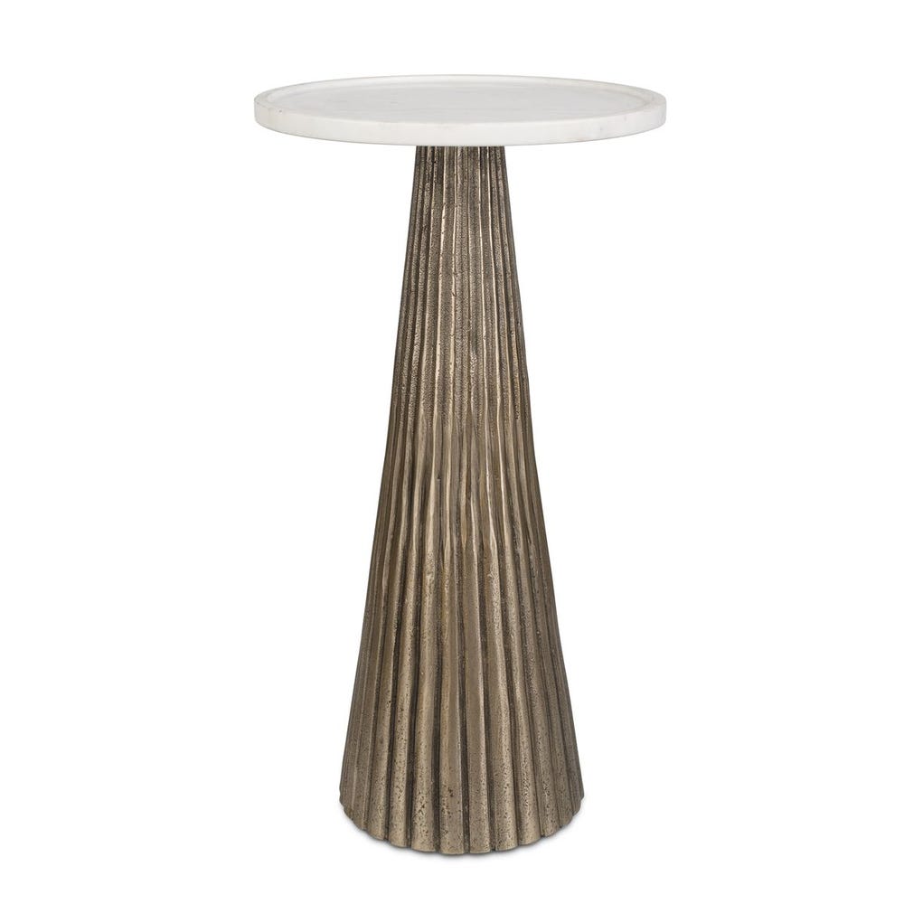 Fluted Side Table