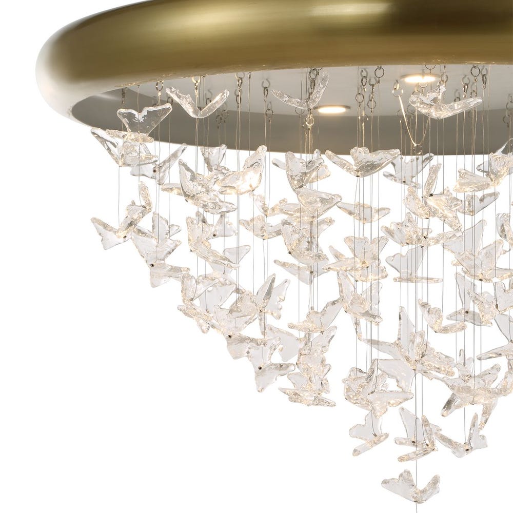 Butterfly Effect 5 Lt LED Pendant
