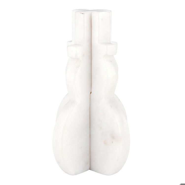 Marble Interlock Snowman-6\"H