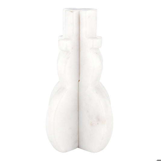 Marble Interlock Snowman-6\"H