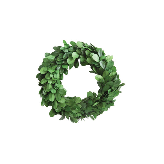 Mini Preserved Boxwood Wreath