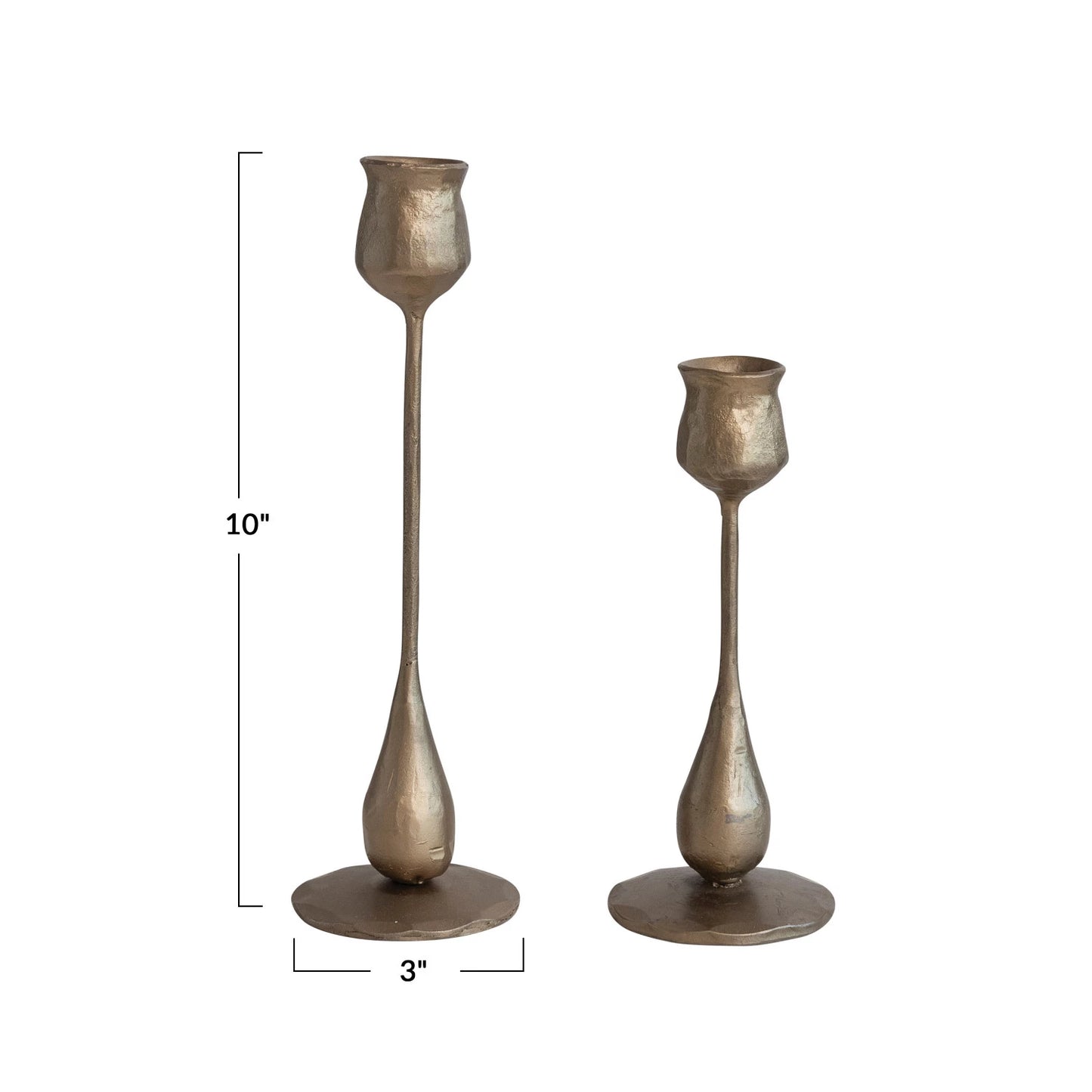 Hand-Forged Taper Holder