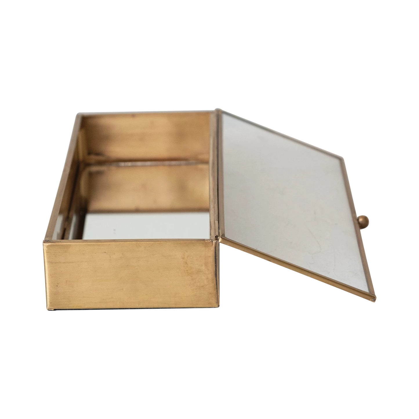 Brass Mirrored Box