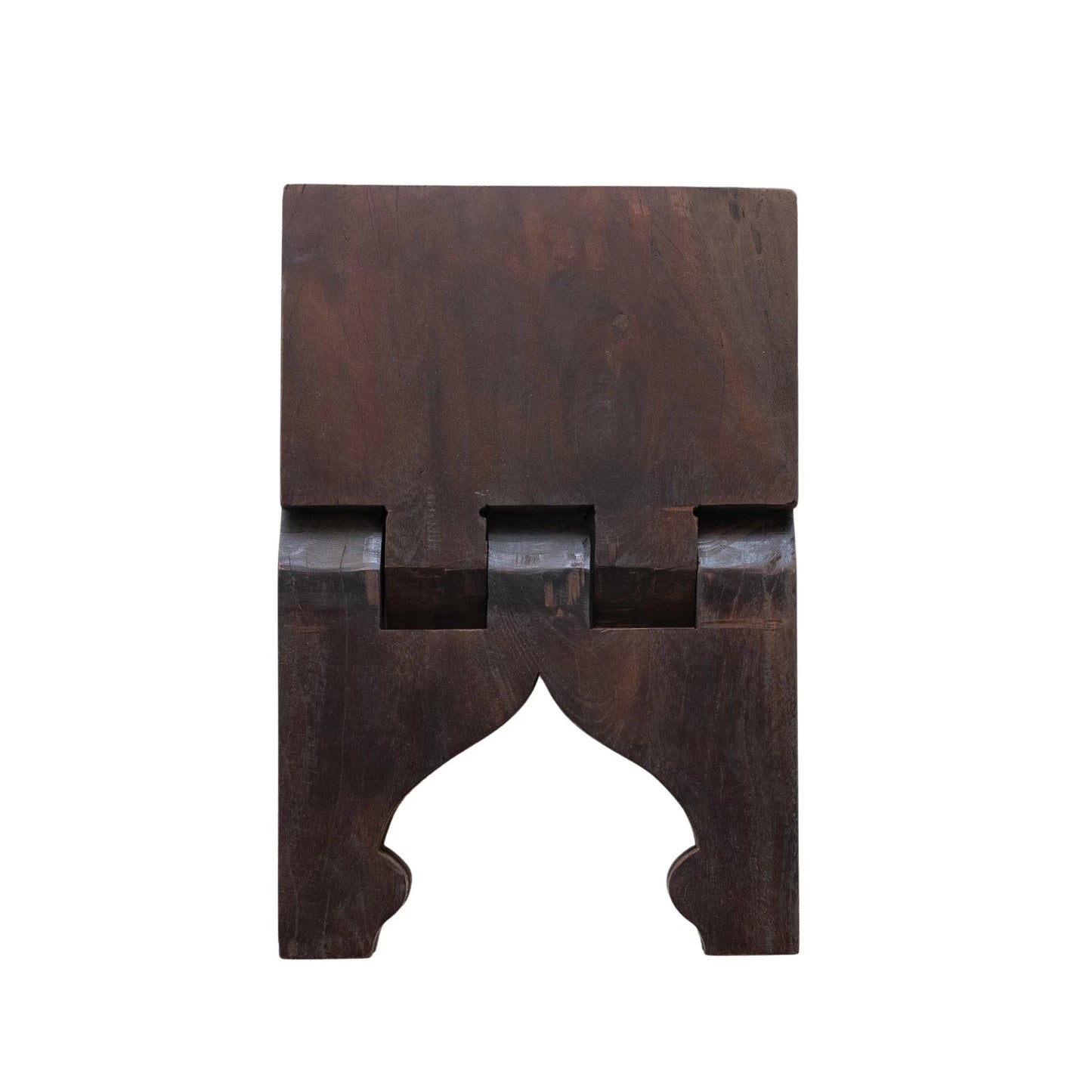 Reclaimed Wood Vintage Reproduction Oversized Folding Book Holder