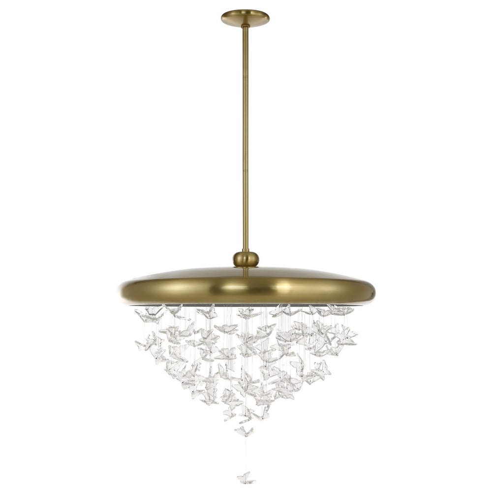 Butterfly Effect 5 Lt LED Pendant
