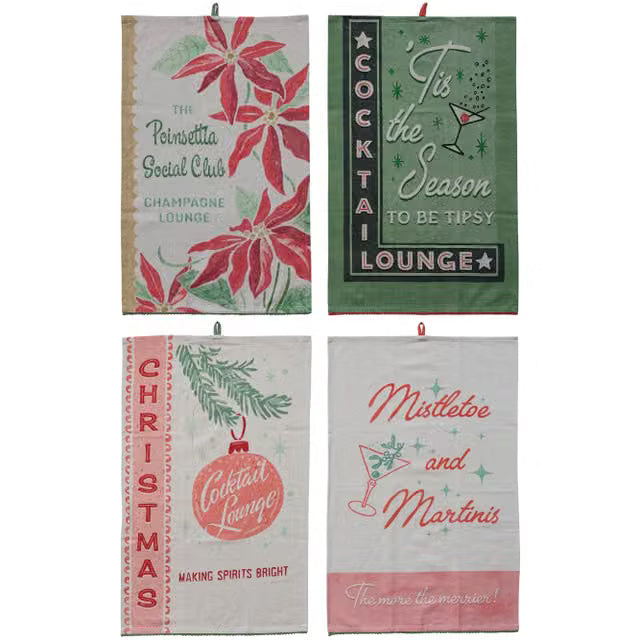 Holiday Bar Tea Towel