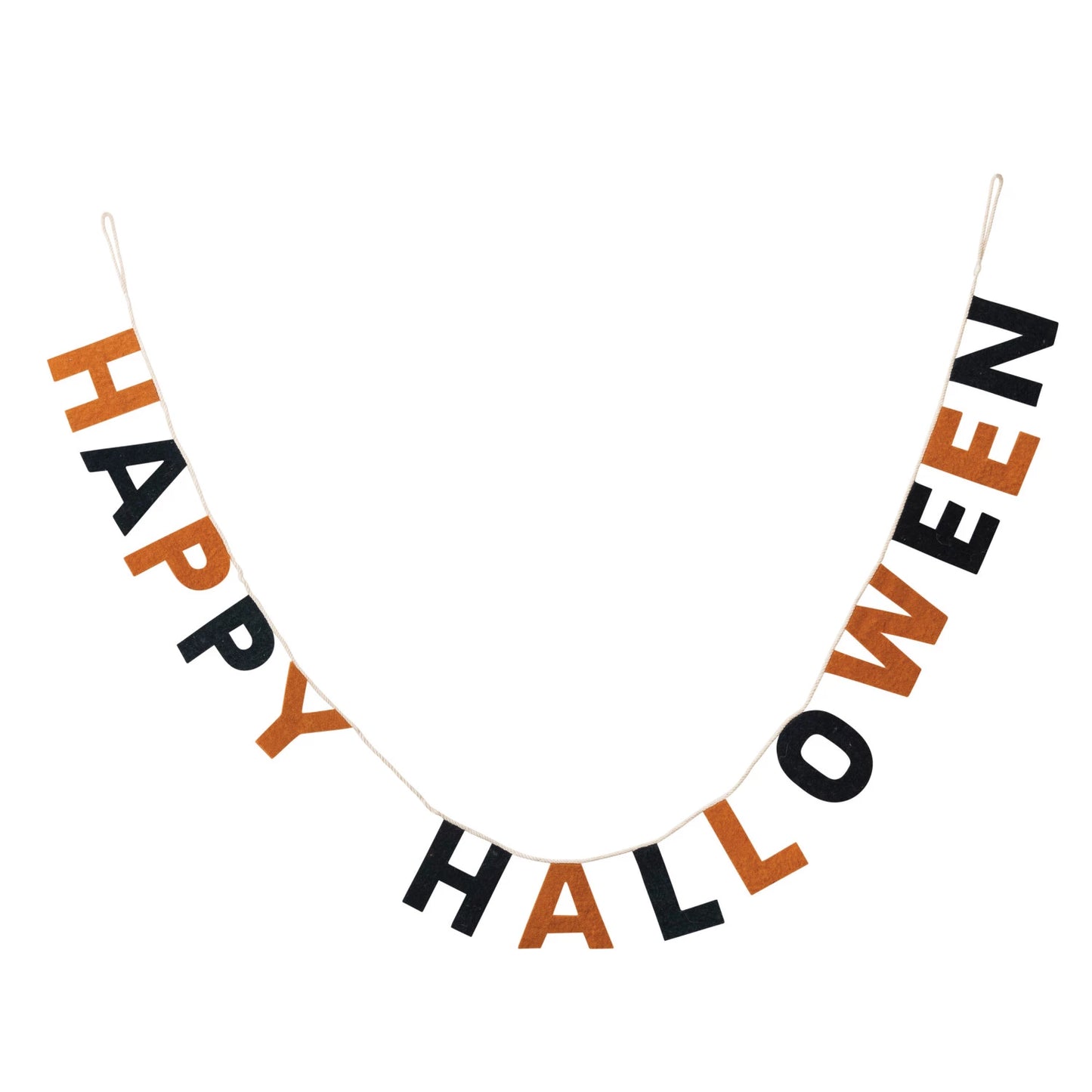 Happy Halloween Felt Banner
